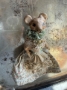 Picture of Miss Mouse 6"" OOAK  - by Nicol Sayre Folk Dolls  - SALE