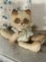 Picture of KitKat - ooak mini art toy by Olesya of Amici & Orsetti