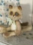 Picture of KitKat - ooak mini art toy by Olesya of Amici & Orsetti