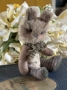 Picture of Bentley Bunny - ooak mini art toy by Olesya of Amici & Orsetti