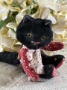 Picture of Lucky - ooak mini art toy by Olesya of Amici & Orsetti
