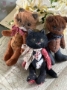 Picture of Lucky - ooak mini art toy by Olesya of Amici & Orsetti