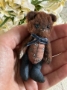 Picture of Tedly - ooak mini art toy by Olesya of Amici & Orsetti