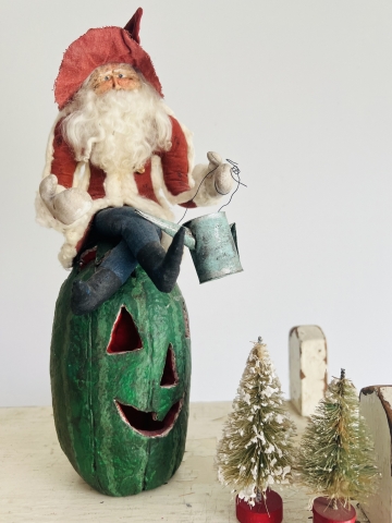 Picture of SO RARE - "The Summer Santa" - Early Piece by Debbee Thibault