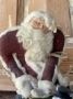 Picture of RARE "A Sledding Santa & His Snowman" - Early Edition by Debbee Thibault