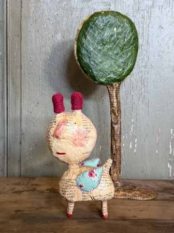 Picture of "The Lollipop Tree"-  ooak Sculpture by Julie Arkell  
