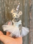 Picture of "Party Girl Viveca" - ooak 7" art teddy by Letty Worley
