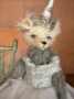 Picture of "Party Girl Viveca" - ooak 7" art teddy by Letty Worley