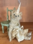 Picture of "Party Girl Daphne" - ooak 7" art teddy by Letty Worley