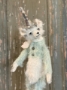 Picture of "Party Girl Verdana" - ooak 7" art teddy by Letty Worley 