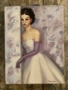 Picture of Waiting for Her Moment Painting by Nancy Wiley - 11x14 - SALE