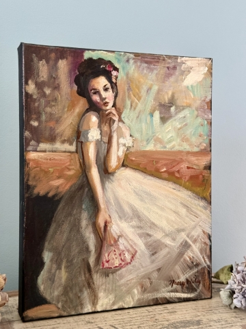 Picture of Thoughtful Joys  Nancy Wiley - 11x14 - SALE