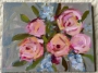 Picture of Pinks & Blue Floral  by Angela Moulton -  11x14  - SALE 