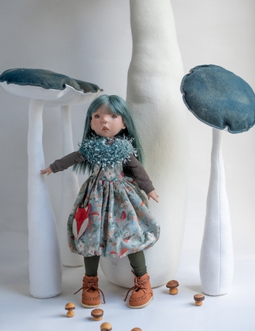 Picture of IN STOCK -  "MALVA" - LE 25 FALL 2026 SPOONS Collection - 42cm/16.5" BJD by Zwergnase -Exclusive Bonus  